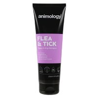 ANIMOLOGY Flea & tick antiparazitní šampon pro psy 250 ml
