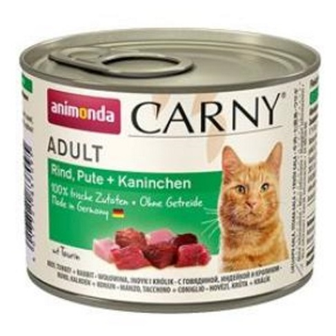 E-shop ANIMONDA Carny Konzerva pro kočky Adult hovězí/krůta/králík 200 g