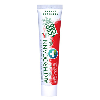 ANNABIS Arthrocann gel hřejivý CBD+CBG 75 ml (Přírodní péče o tělo) - Přírodní, Hřejivé