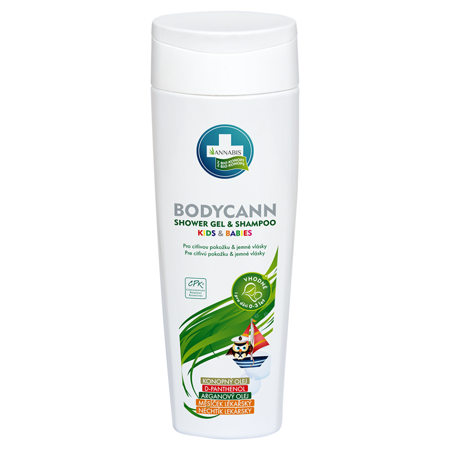 E-shop ANNABIS Bodycann shower gel kids & babies 250 ml