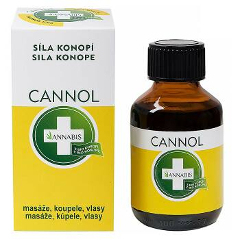 ANNABIS Cannol přírodní konopný olej (masáž, koupel, vlasy) 100 ml