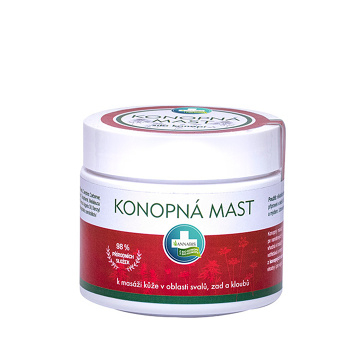 ANNABIS Konopná masážní mast 330 ml (Přírodní péče o tělo) - Přírodní