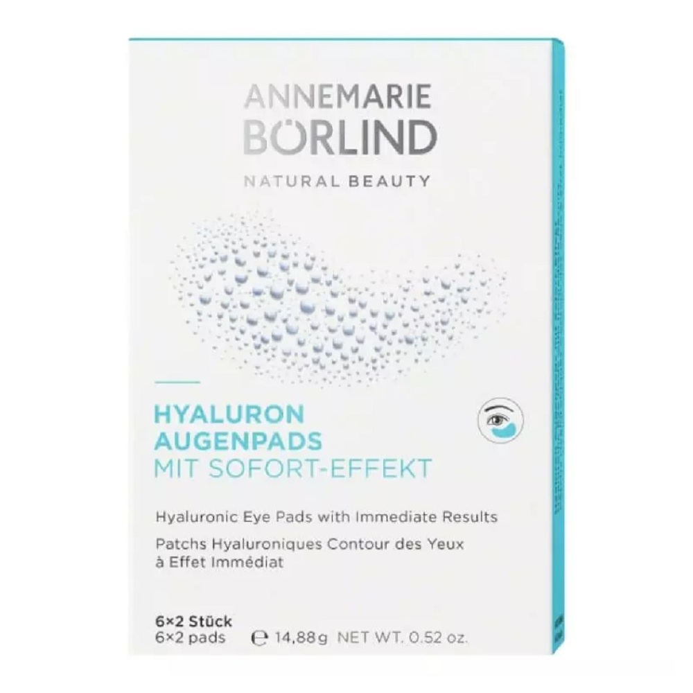 E-shop ANNEMARIE BÖRLIND Hyaluronové hydratační obklady na oči 6 x 2 ks