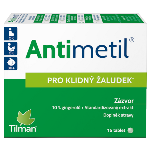 TILMAN Antimetil 15 tablet