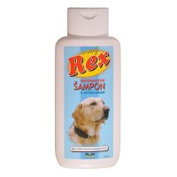 REX Antiparazitní šampon s heřmánkem pro psy 250 ml REX Antiparazitní šampon s heřmánkem pro psy 250 ml