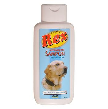 REX Antiparazitní šampon s heřmánkem pro psy 250 ml