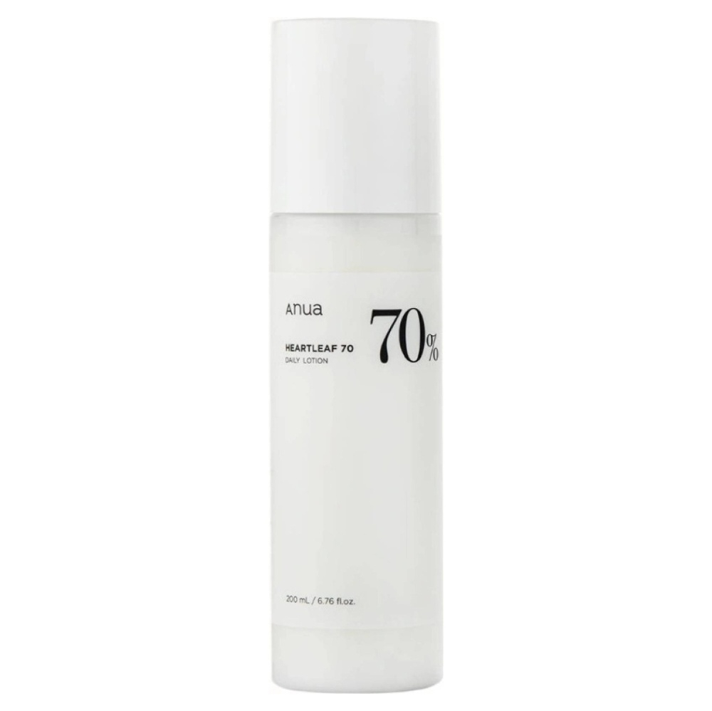 ANUA Heartleaf 70% Zklidňující a hydratační emulze na obličej 200 ml