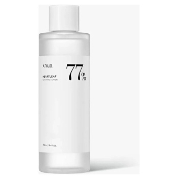 ANUA Heartleaf 77% Zklidňující tonikum na obličej 250 ml (Korejská tonika a esence)