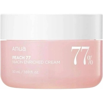 ANUA Peach 77% Niacin Hydratační krém na obličej 50 ml (Korejské pleťové krémy a gely)