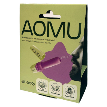 AOMU Inhalační tyčinka Energy 1 kus (Inhalační tyčinky s esenciálními oleji)