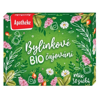 APOTHEKE Bylinkové čajování kolekce čajů BIO 30 sáčků (Bylinné čaje) - BIO