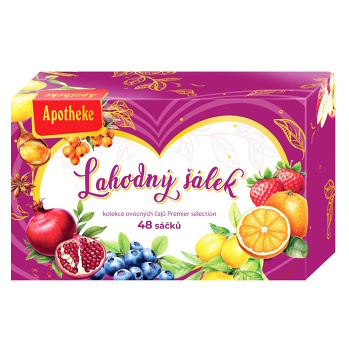 APHOTEKE Lahodný šálek kolekce ovocných čajů 48 sáčků (Ovocné čaje)