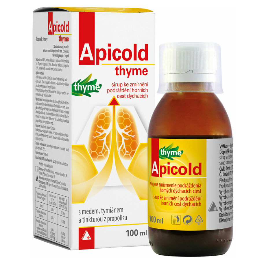 Levně APICOLD Thyme sirup 100 ml
