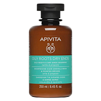APIVITA Oily Roots Dry Ends Šampon na mastné kořínky 250 ml