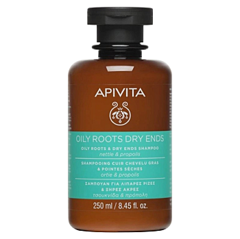 APIVITA Oily Roots Dry Ends Šampon na mastné kořínky 250 ml (Přírodní šampóny) - Přírodní