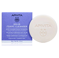 APIVITA Solid Foamy Cleanser Mýdlo na pleť 80 g