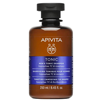 APIVITA Tonic Men Tonizující šampon pro muže 250 ml (Přírodní šampóny) - Přírodní