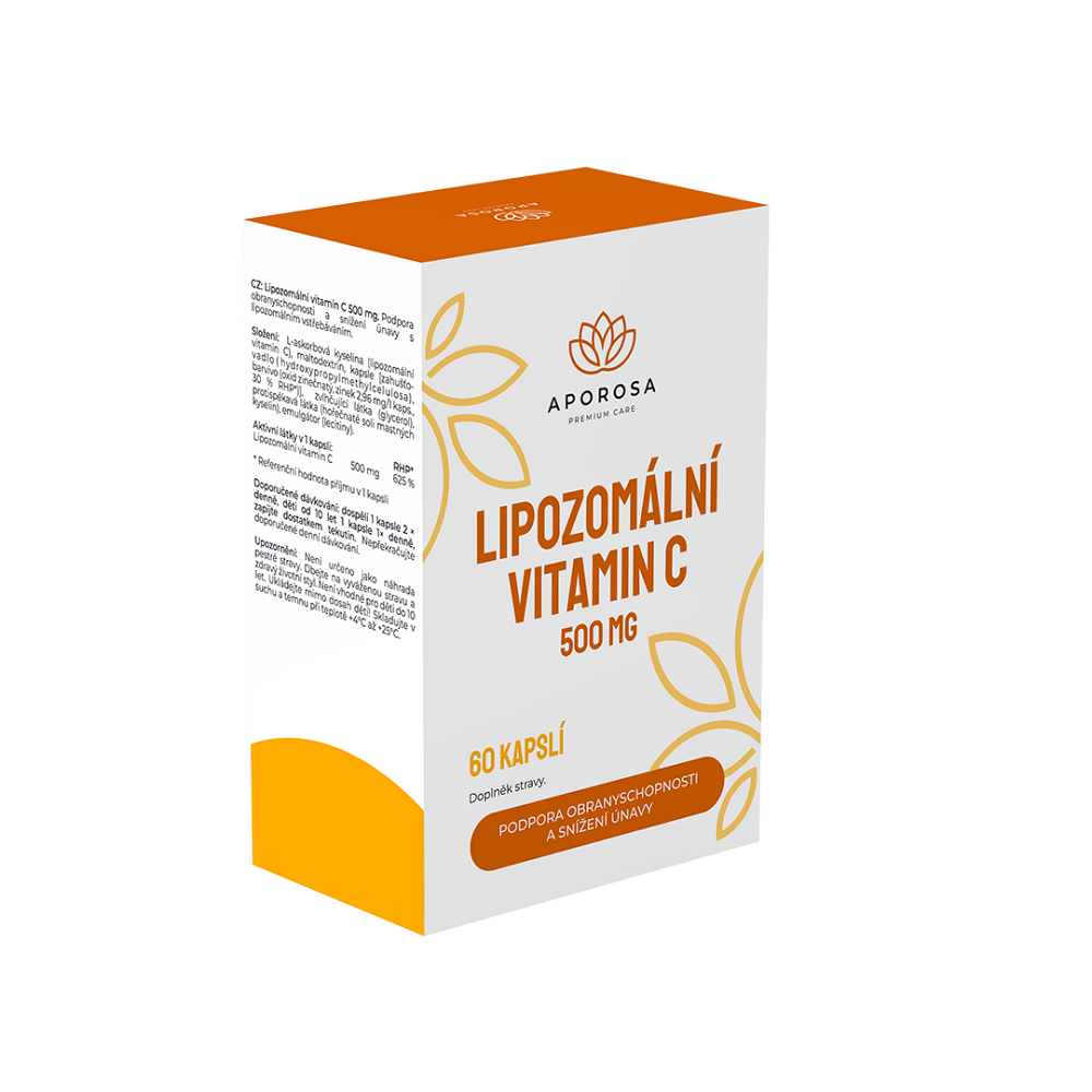 E-shop APOROSA Lipozomální vitamin C 500 mg 60 kapslí