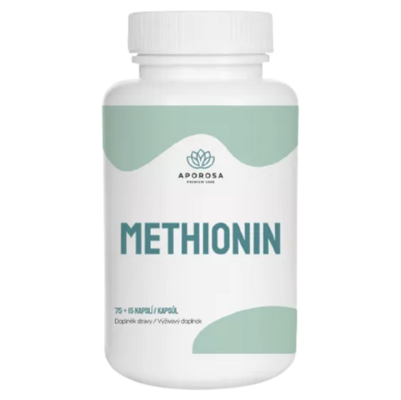 Levně APOROSA Methionin 500 mg 90 kapslí