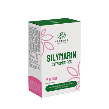 APOROSA Ostropestřec Silymarin 200 mg 75 tablet