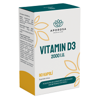 APOROSA Vitamin D3 2000 I.U. 90 kapslí