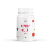 APOROSA Vitamíny pro děti jahoda 90 tablet