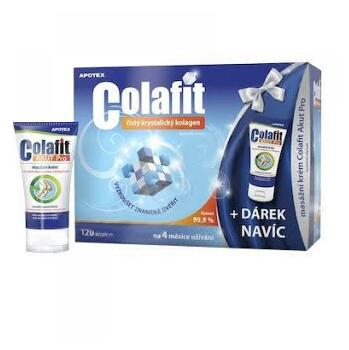 APOTEX COLAFIT dárkové balení 120 kostiček + COLAFIT Akut Pro krém 50 ml