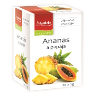 APOTHEKE Ananas a papája 20x2 g