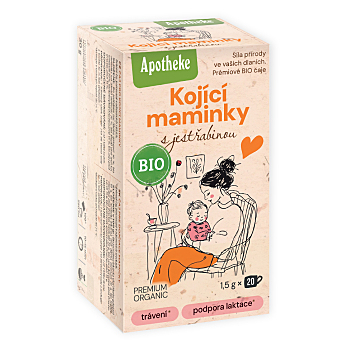 APOTHEKE Kojící maminky čaj BIO 20 sáčků (Bylinné čaje) - Přírodní, BIO