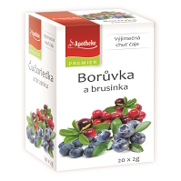 APOTHEKE Borůvka a brusinka 20 sáčků