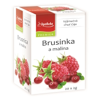 APOTHEKE Brusinka a malina 20 sáčků