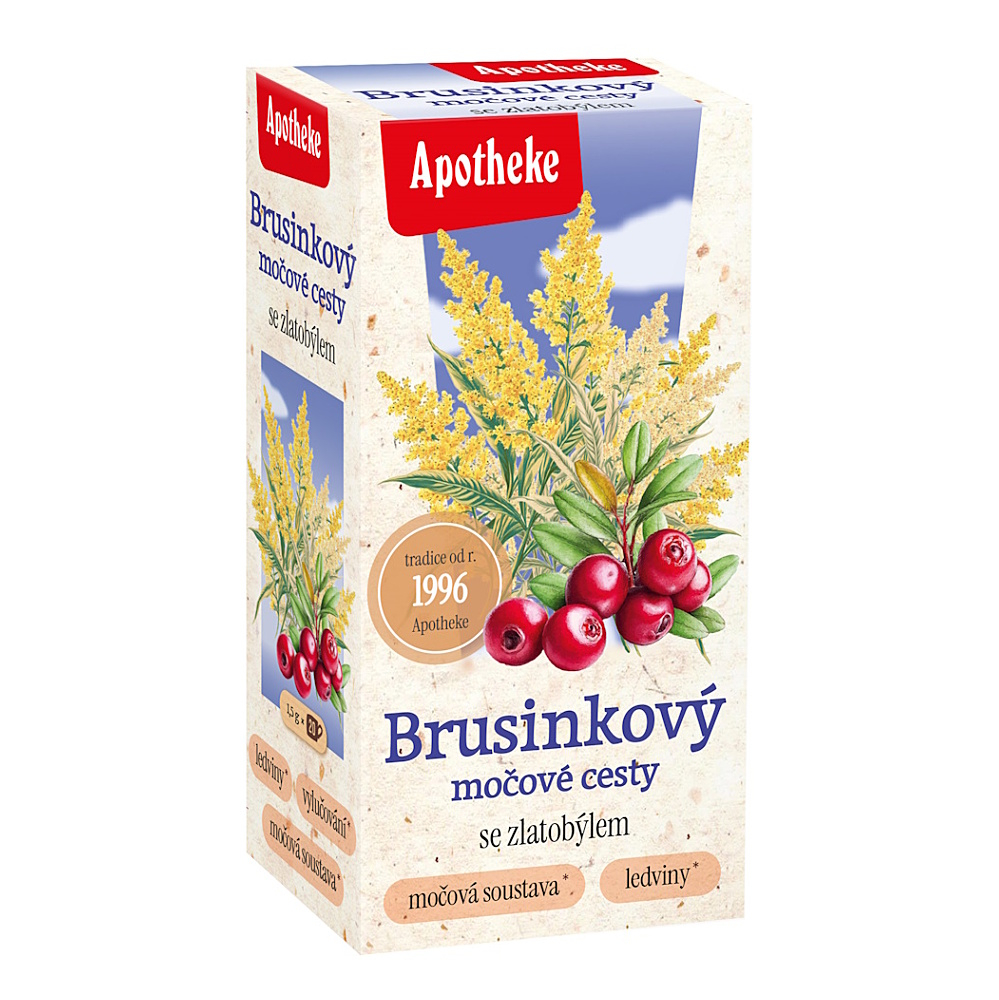 Apotheke Brusinkový močové cesty čaj 20x1.5g