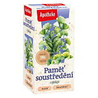 APOTHEKE Čaj paměť a soustředění 20 sáčků