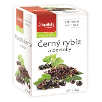 APOTHEKE Černý rybíz a bezinky 20x2 g