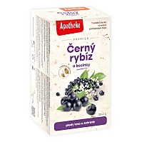 APOTHEKE Černý rybíz a bezinky 20x2 g