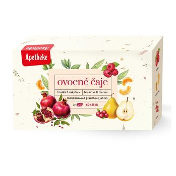 APOTHEKE Dárková kolekce ovocné čaje 60 sáčků (Ovocné čaje)