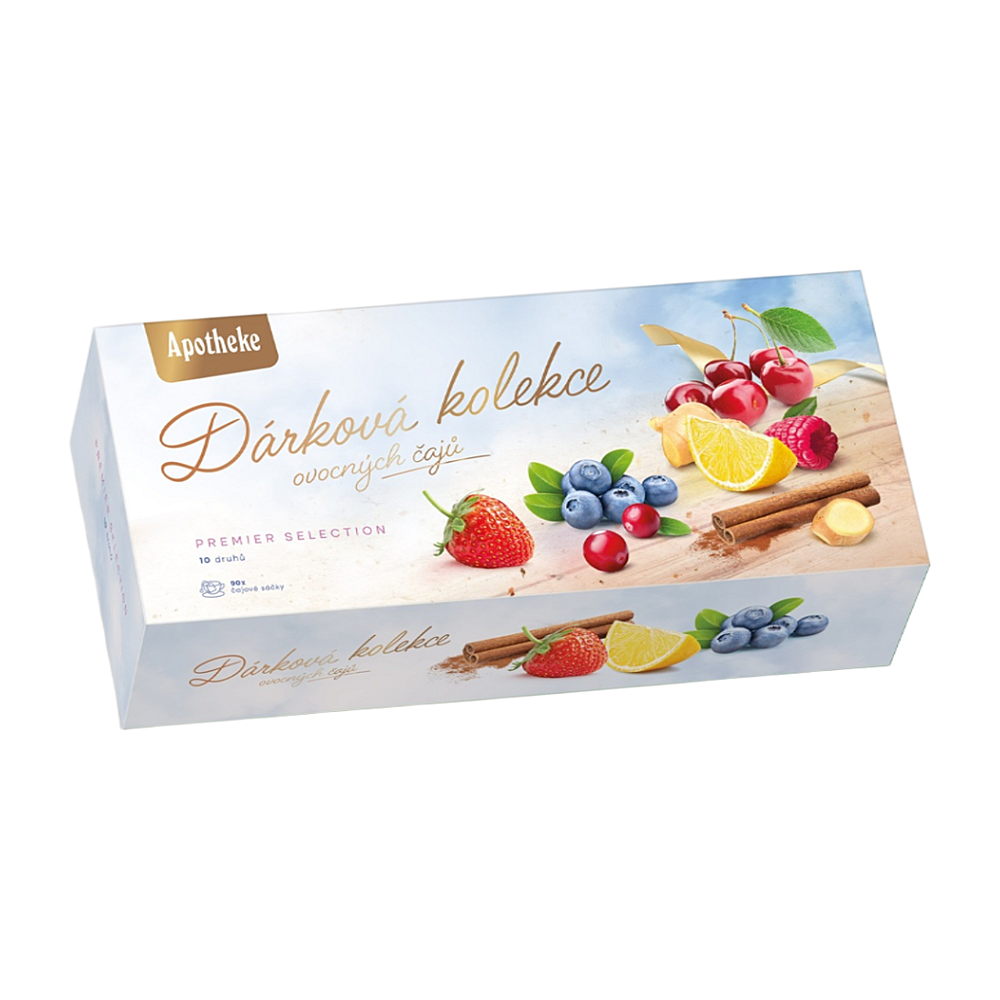 APOTHEKE Dárková kolekce prémiových čajů 90 sáčků