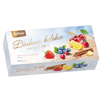 APOTHEKE Dárková kolekce prémiových čajů 90 sáčků (Ovocné čaje)