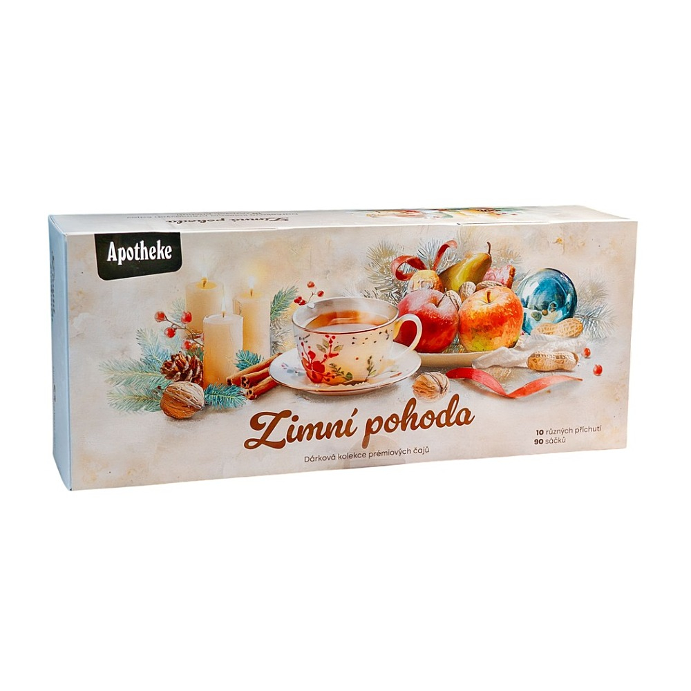 APOTHEKE Dárková kolekce zimní pohoda 90 sáčků