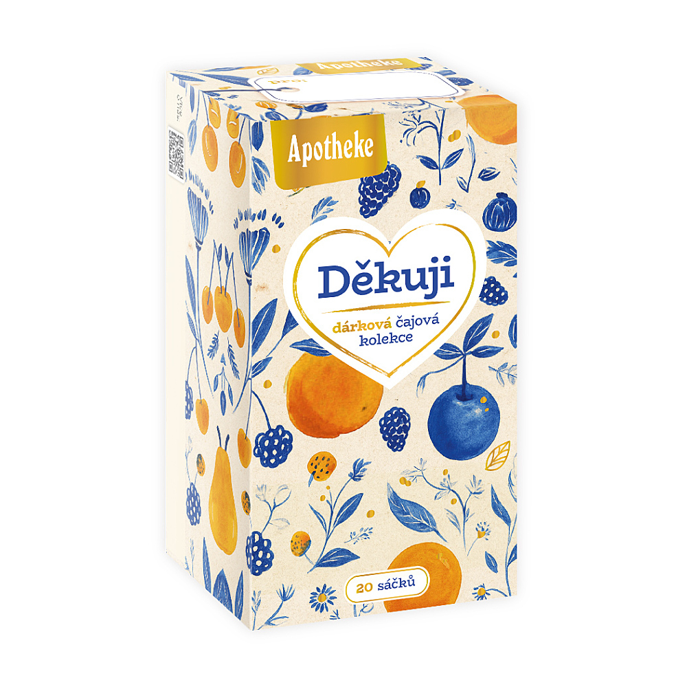 Apotheke Děkuji dárková čajová kolekce 20sáčků