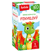 APOTHEKE Dětský čaj fenyklový BIO 20 sáčků