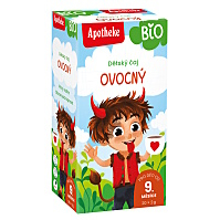 APOTHEKE Dětský čaj ovocný 20 sáčků BIO