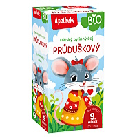 APOTHEKE Dětský čaj průduškový 20 sáčků BIO