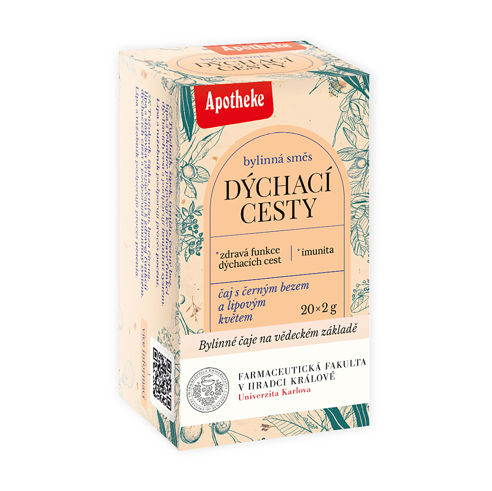 Apotheke FAF UK Dýchací cesty čaj 20x2g
