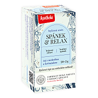APOTHEKE Faf uk spánek a relax čaj 20 sáčků
