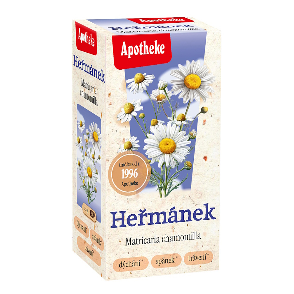 Apotheke Heřmánek pravý čaj 20x1.5g