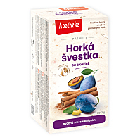 APOTHEKE Horká švestka se skořicí čaj 20 sáčků