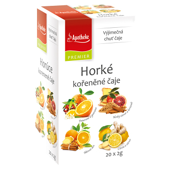 APOTHEKE Horké kořeněné čaje 4v1 20x2 g