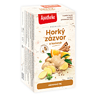 APOTHEKE Horký zázvor a koriandr čaj 20 sáčků