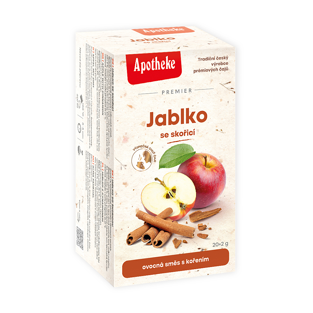 Apotheke Jablko se skořicí čaj 20x2g
